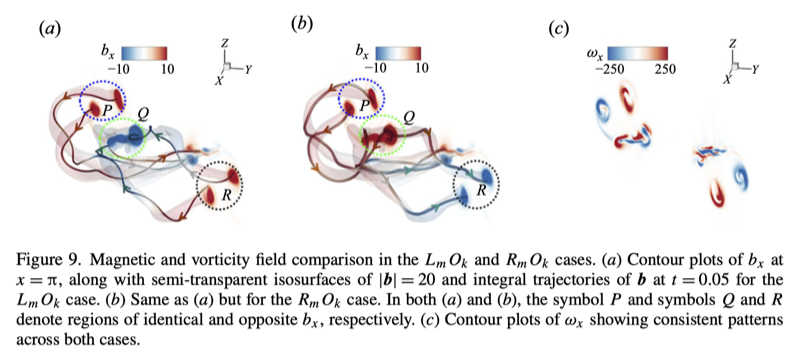 Magnetic-vortical interactions teaser