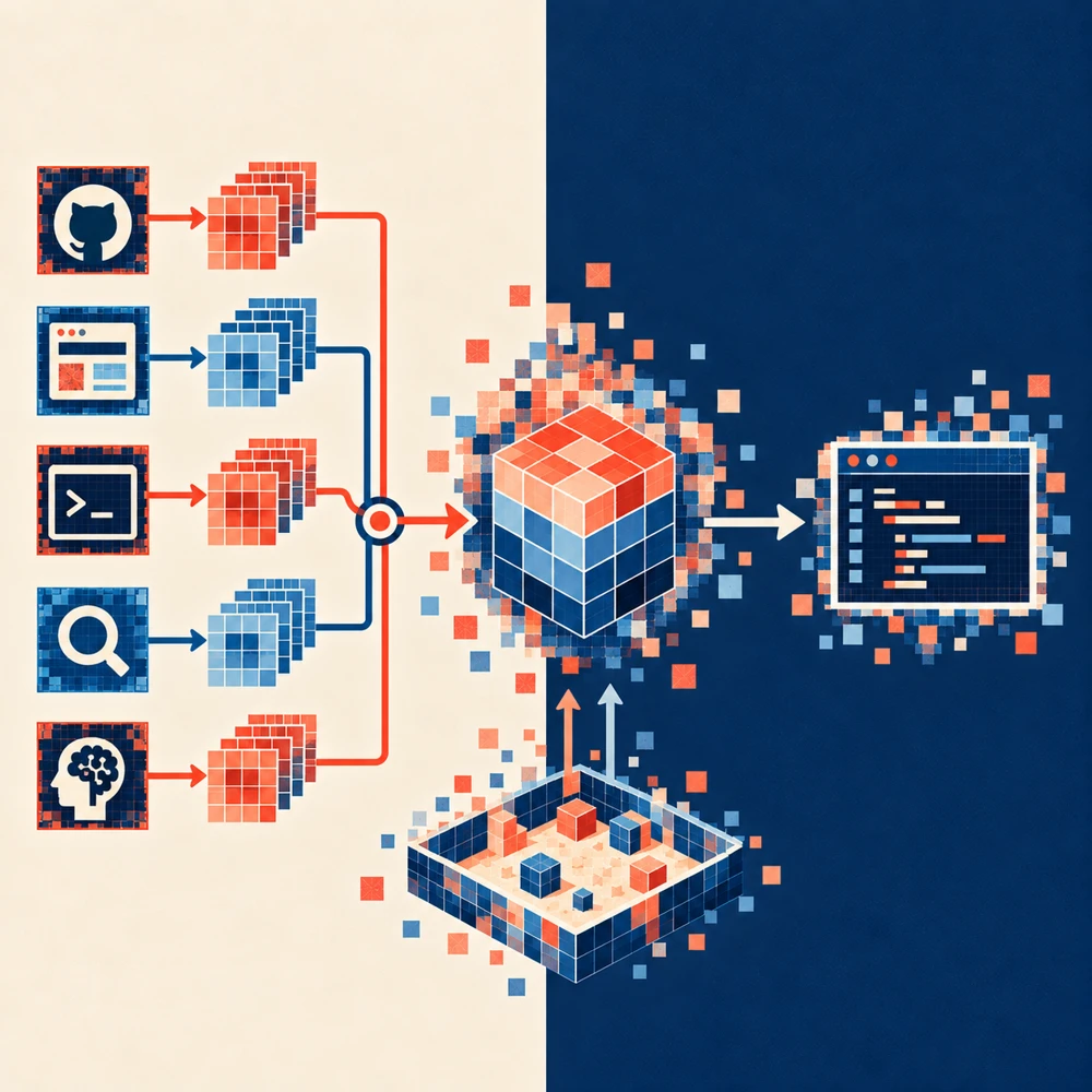 Conceptual illustration based on the paper method: KAT-Coder-V2 Technical Report