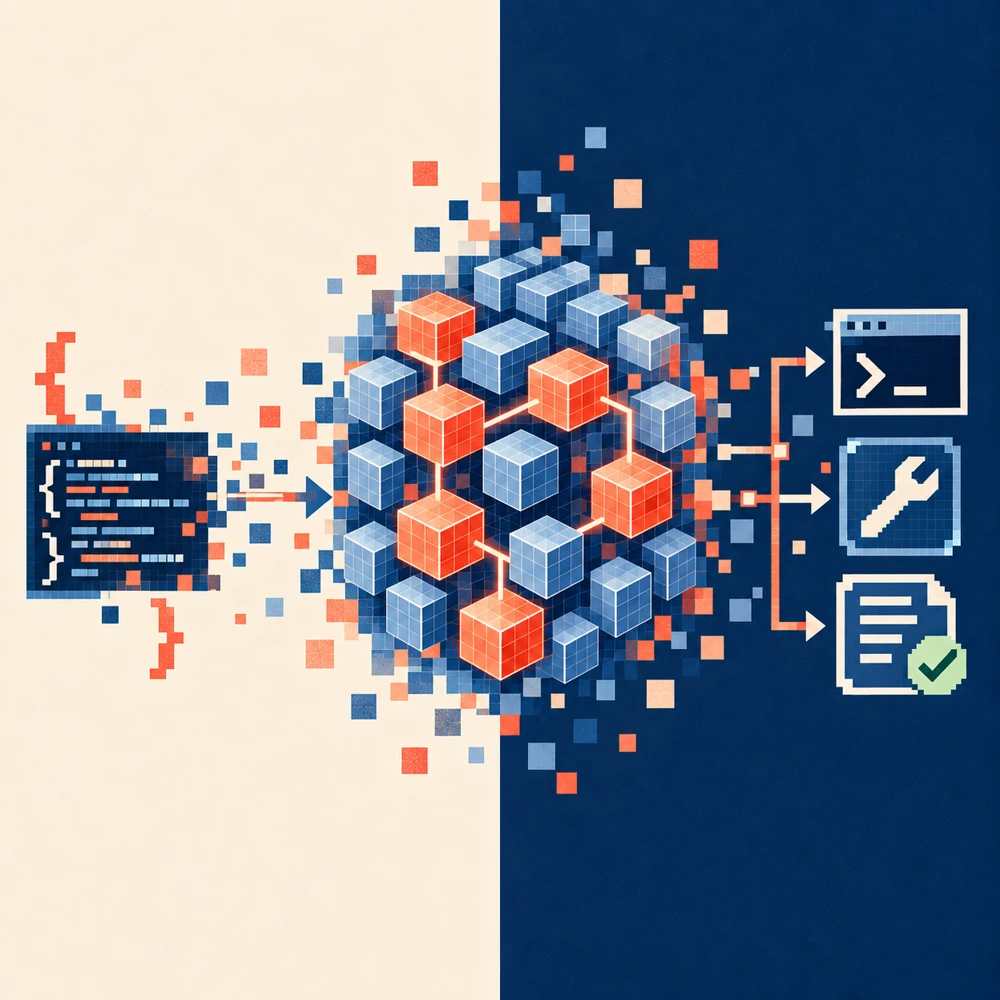 Conceptual illustration based on the paper method: KAT-Coder V2.5-Dev