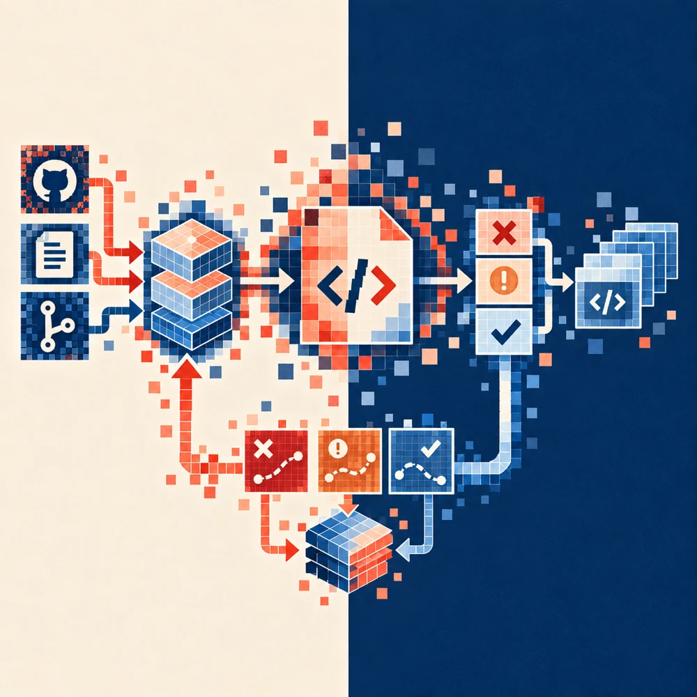 Conceptual illustration based on the paper method: KAT-Coder-V2.5 Technical Report