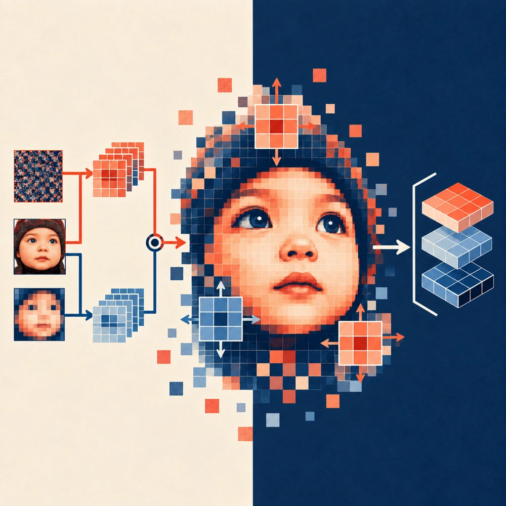 Conceptual illustration based on the paper method: ShiftLUT: Spatial Shift Enhanced Look-Up Tables for Efficient Image Restoration