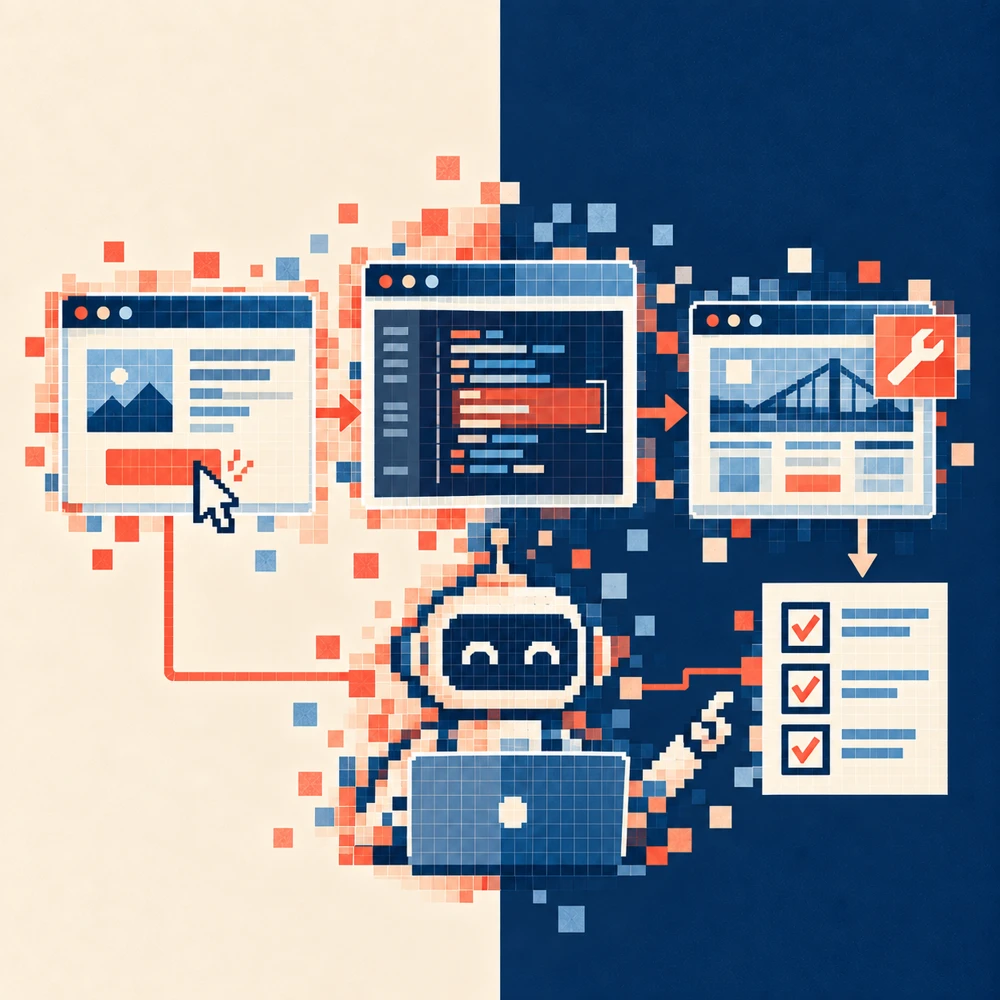 Conceptual illustration based on the paper method: WebCompass: Towards Multimodal Web Coding Evaluation for Code Language Models